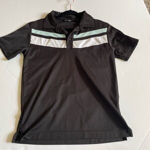 Travis Mathew Black Golf Polo Shirt